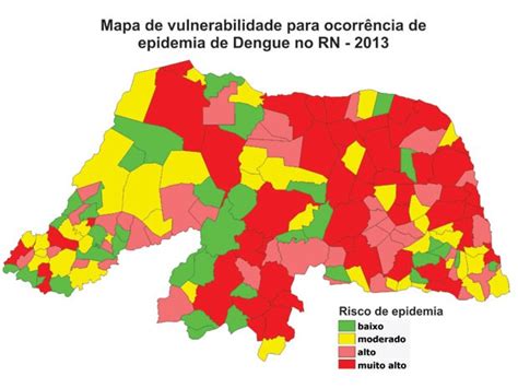 G1 48 municípios do RN apresentam risco muito alto de dengue diz