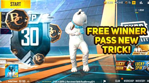 How To Get Free Winner Pass Insane Gamer Yt Pubg Mobile Lite