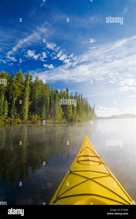 Kayaking Little Deer Lake Lac La Ronge Provincial Park Northern