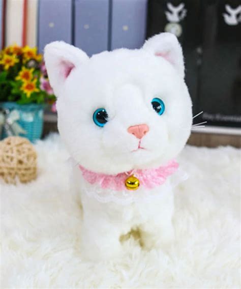 Electric Cute Standing Walking Pet Cat Toy Pakistan, Kids Pet Toys Price
