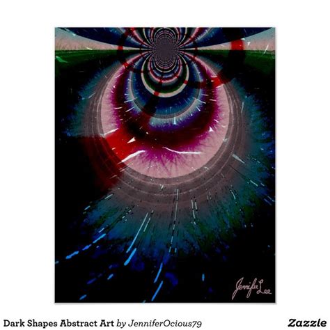 Dark Shapes Abstract Art | Abstract poster, Poster prints, Abstract