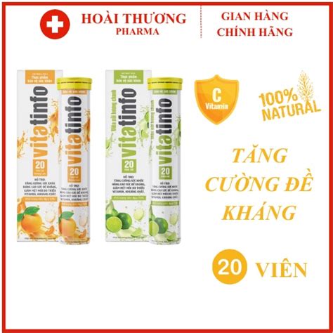 Viên Sủi Vitatinfo Hỗ Trợ Tăng Cường Sức Khỏe Bổ Sung Vitamin Khoáng ...