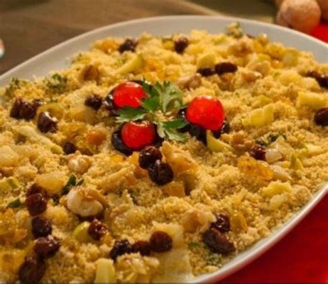 Farofa Doce De Natal Receitas De Comidas