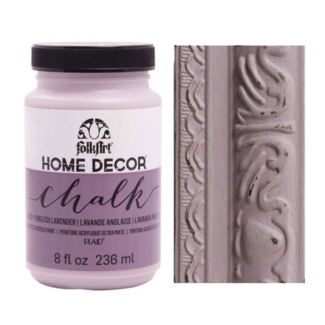 Home Decor Chalk Paint Folkart English Lavender Prisvärt