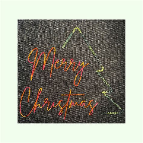 Christmas Machine Embroidery Design Merry Christmas Machine - Etsy