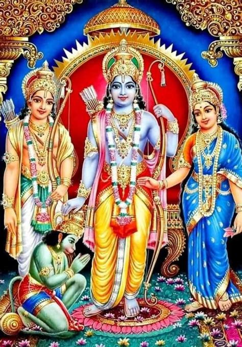 jai sri ram | Lord rama images, Lord vishnu wallpapers, Good morning ...