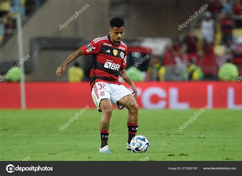 Rio Janeiro Brazil August 2023 Match Flamengo Olimpia Libertadores 2023