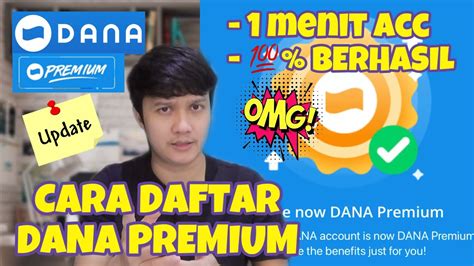 Begini Cara Upgrade Dana Premium Langsung Acc Daftar Dana Premium