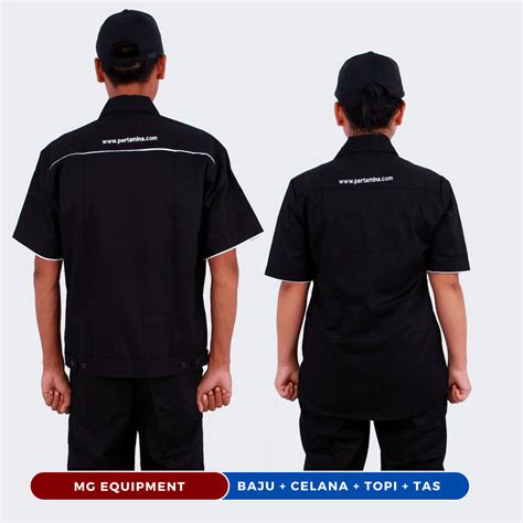 Jual Seragam Spbu Baju Topi Tas Pertamina Operator Pengawas