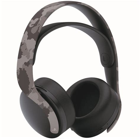 Fone Headset PS5 Sem Fio Pulse 3D Para Playstation Cinza Camuflado