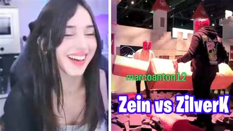 Deargia Reacciona A La Pelea De Zein Y Zilverk En La Twitchcon Youtube