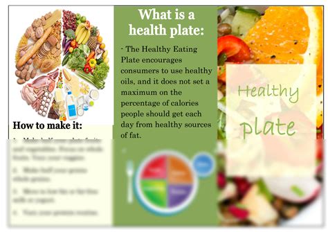 SOLUTION: Brochure healthy eating pyramid - Studypool