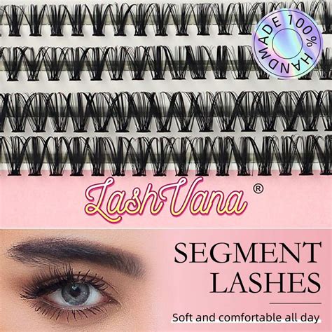 Lash Clusters DIY Eyelash 240 Cluster Lashes D Curl LASH Mega Volume ...