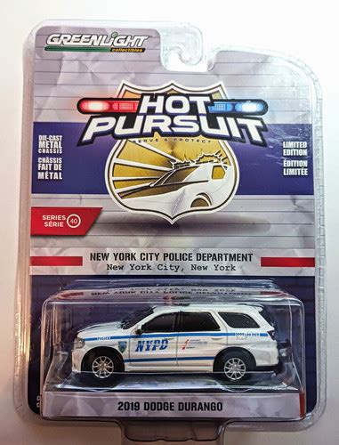 1 64 Greenlight New York City Police NYPD Dodge Durango Hot Pursuit FREE USPS EBay