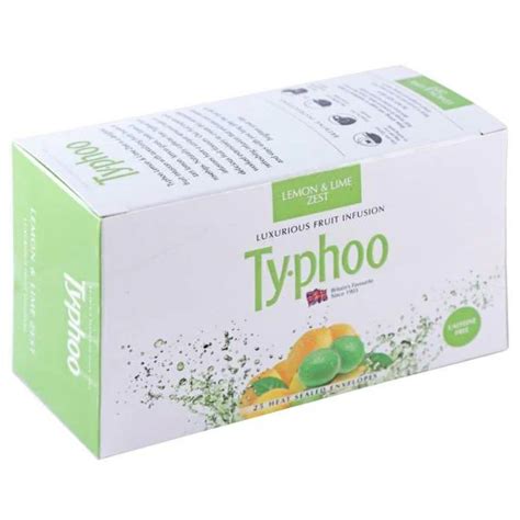 Typhoo Lemon And Lime Zest Tea Bags 25 Pcs Jiomart