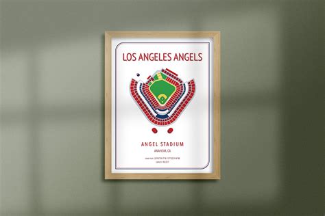 Los Angeles Angels, Angel Stadium, Stadium Seating Map, Download