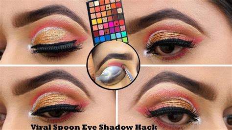 Viral Spoon Eyeshadow Hack L Cut Crease Tutorial For Beginners