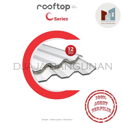 Jual Atap Upvc Rooftop I Series Standard C Series Dingin Dan