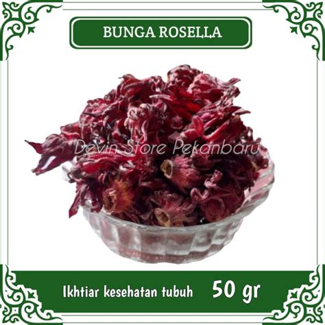 Jual Teh Bunga Rosella Merah Gr Teh Celup Rosella Box Tea