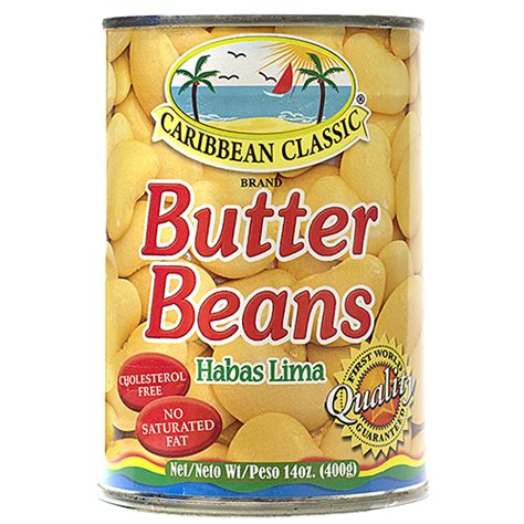 Caribbean Classic Butter Beans 14oz First World Imports