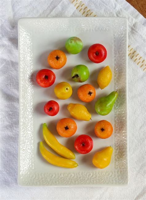 marzipan fruits - Hilah Cooking