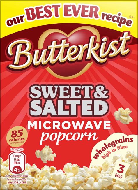 Butterkist Unveils Best Ever Microwave Popcorn Recipe