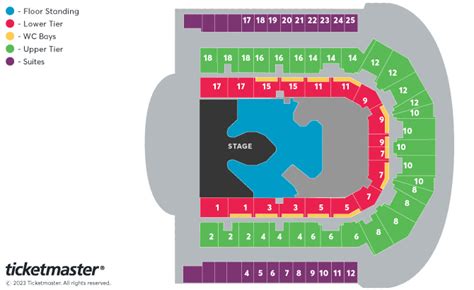 Eurovision Song Contest Semi Final 1 - Afternoon Preview Seating Plan - M&S Bank Arena