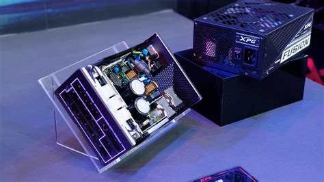 Adata Flexes Xpg Fusion Titanium Psu With Quad Rtx At Computex