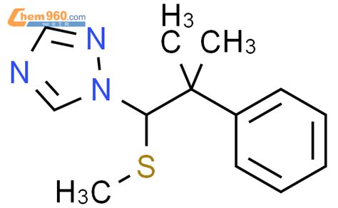 89442 59 1 1H 1 2 4 Triazole 1 2 Methyl 1 Methylthio 2 Phenylpropyl