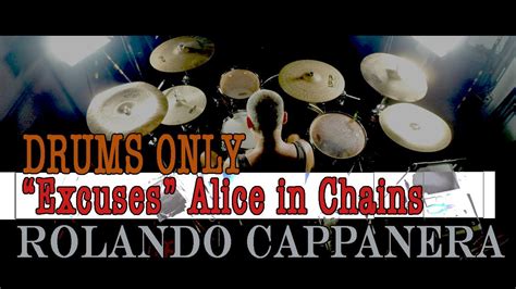 No Excuses Drums Only Alice In Chains Youtube