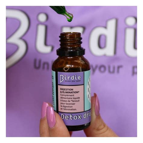 Birdie Detox Elixir Drops Digestion And Elimination Food Supplement