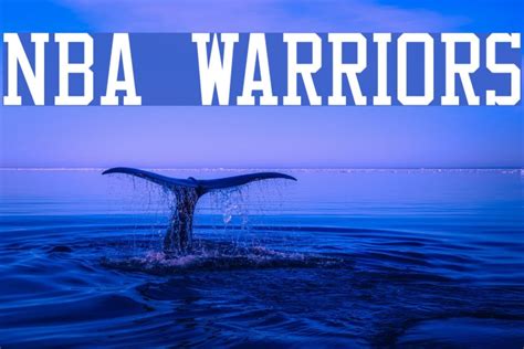 Nba Warriors Font