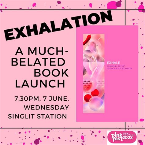 Exhalation: A Much-Belated Book Launch – Pink Fest