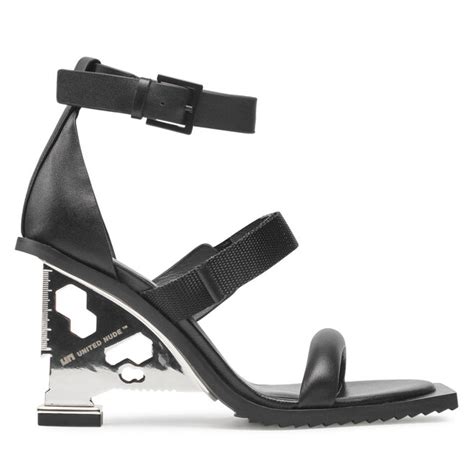 Sandały United Nude Tool Sandal 1062101156 Czarny eobuwie pl