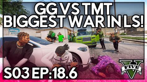 Episode Gg Vs Tmt Biggest War In Los Santos Gta Rp Grizzley