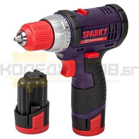 Акумулаторен винтоверт SPARKY BR2 10.8Li-C HD | Коледжиков