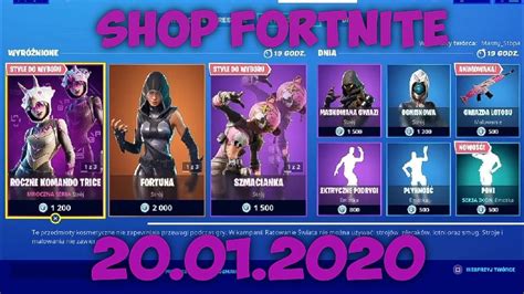 Sklep Fortnite Poki Emotka Stycznia Youtube