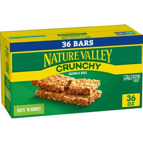 Nature Valley Oats And Honey Crunchy Granola Bars 18 Ct Kroger