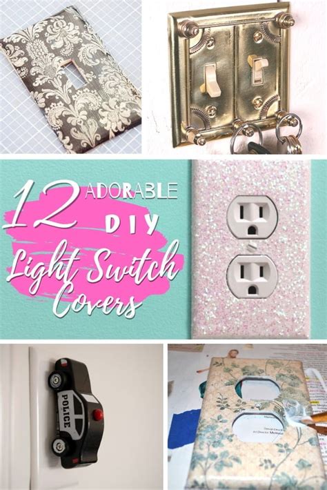 12 Adorable and Easy DIY Light Switch Covers with Tutorials