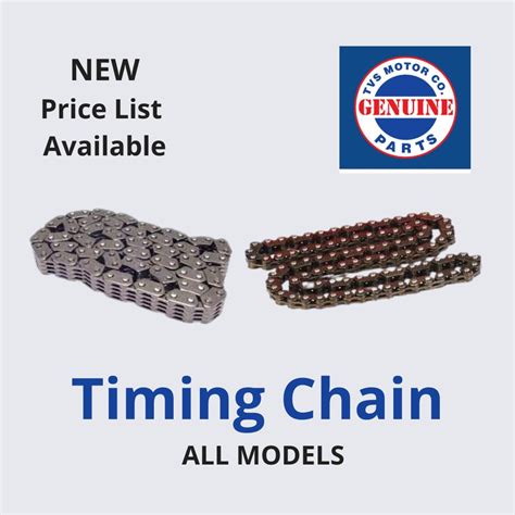 Tvs Timing Chain Price List All Models C