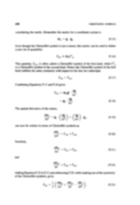 Solution Christoffel Symbols And Covariant Derivatives Studypool