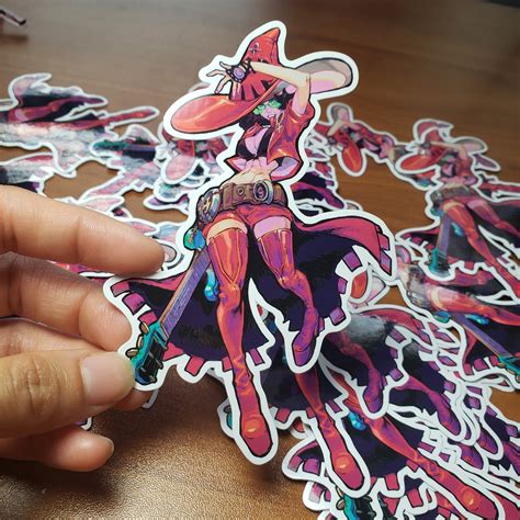 I No Heavy Metal Witch From Guilty Gear Strive Sticker Decal Etsy