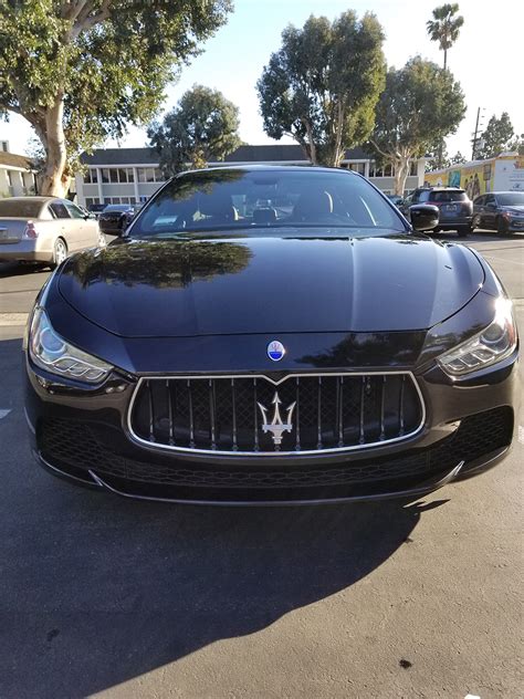 2015 Maserati Ghibli Black – Rent Hollywood Cars