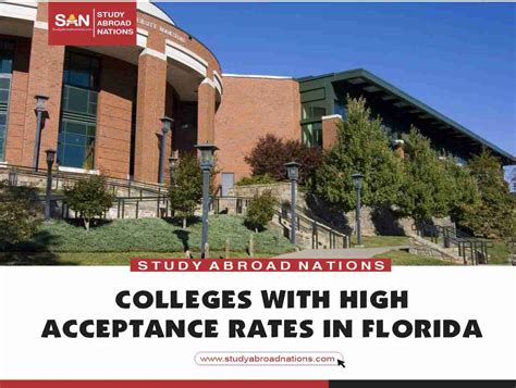 Top 10 Colleges With High Acceptance Rates In Florida 2023