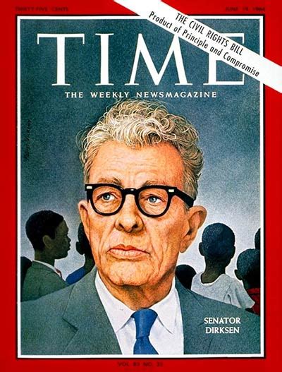 TIME Magazine Cover Sen Everett Dirksen June 19 1964 Everett