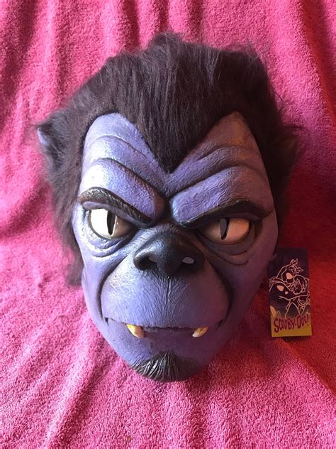 New Scooby Doo Wolfman Latex Deluxe Mask Trick or Treat Studios Free ...