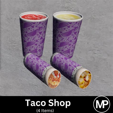 Free Taco Shop Burrito And Slushie Props Fivem Releases Cfxre