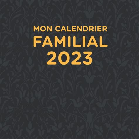 Amazon Mon Calendrier Familial Calendrier Sp Cial Famille