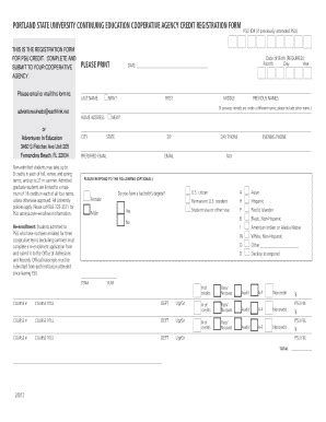 Fillable Online Psu Registration Form Adventures In Education Fax