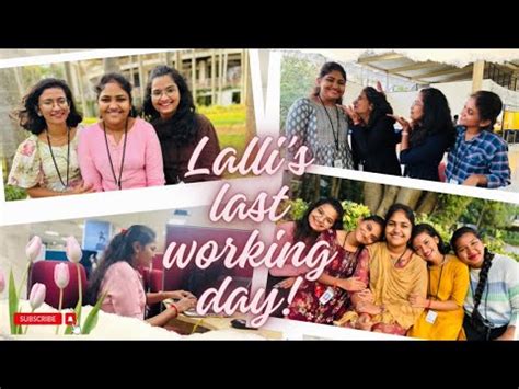 Lalitha Last Work Day In Infosys Namma Godarollu Infosys YouTube